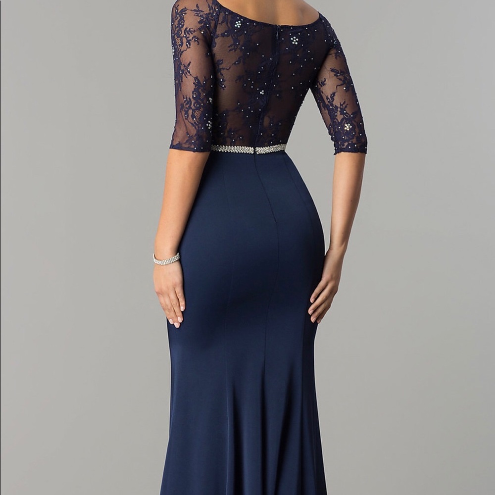 Plum Prom Dress
